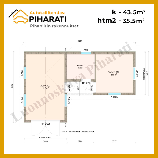 Pohjakuva E1/E13 mokkimalli