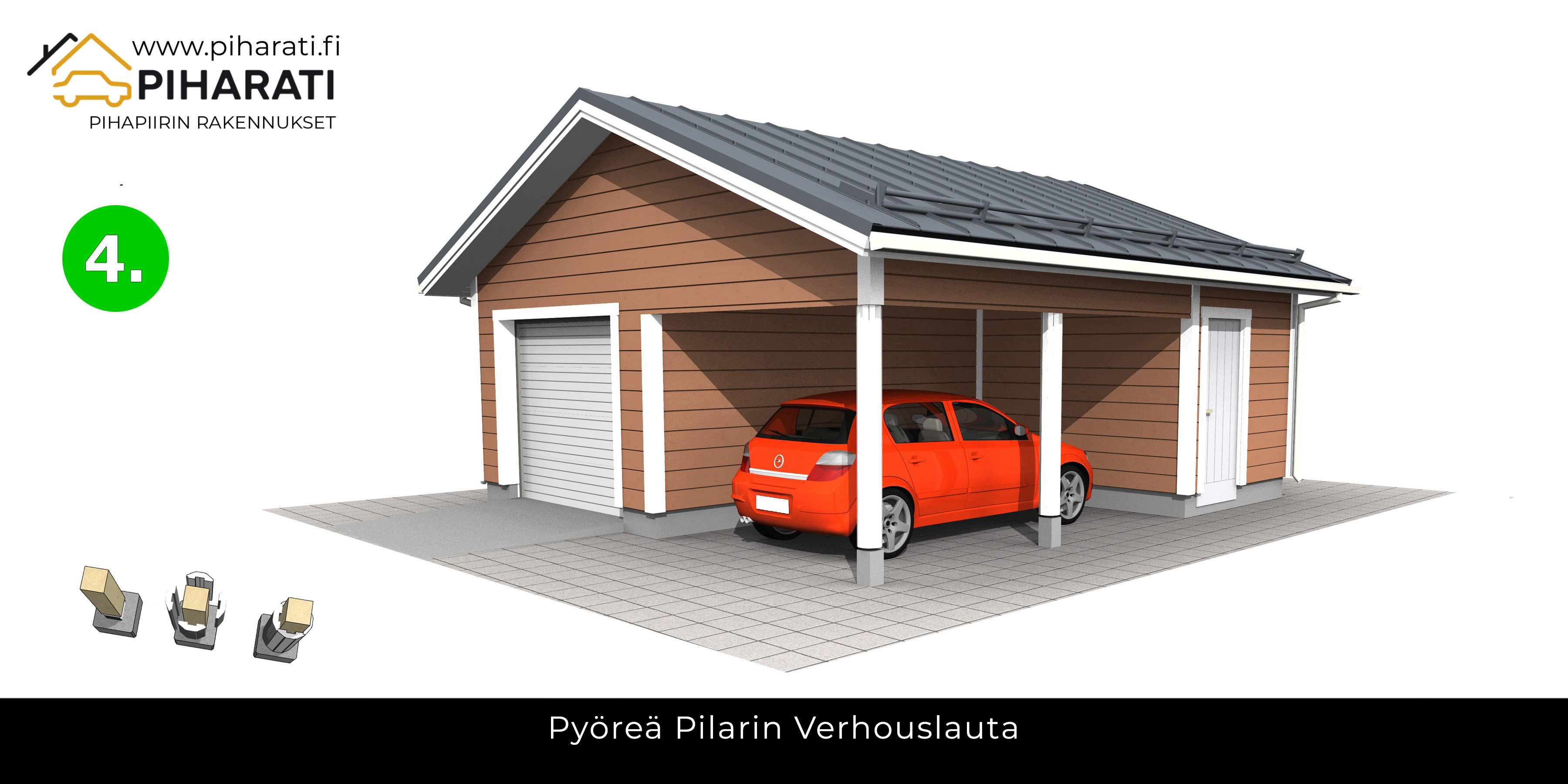 Valmis pilarinverhous, Piharati Oy