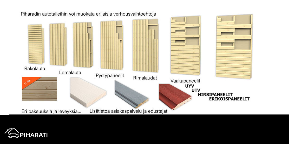 Verhousvaihtoehtoja